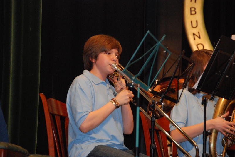 20.03.2010: Blech trifft Stimme - 3. Konzert mit dem Blasmusikverein